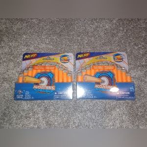Lot of 2 - Nerf Accustrike Series 24-Pack Refill N-Strike Elite Nerf Gun Darts